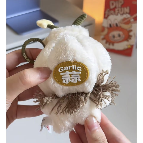 Twinkle Twinkle Dip For Fun Plush Pendant Blind Box Series: Garlic's Got Game (Confirmed Style)