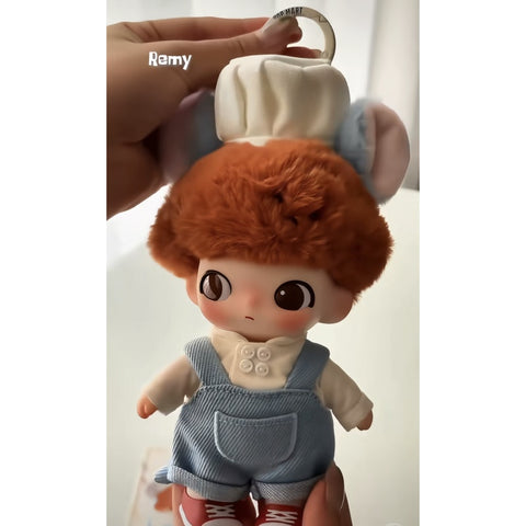 DIMOO WORLD × PIXAR Vinyl Plush Pendant Blind Box Series: Remy (Confirmed Style)