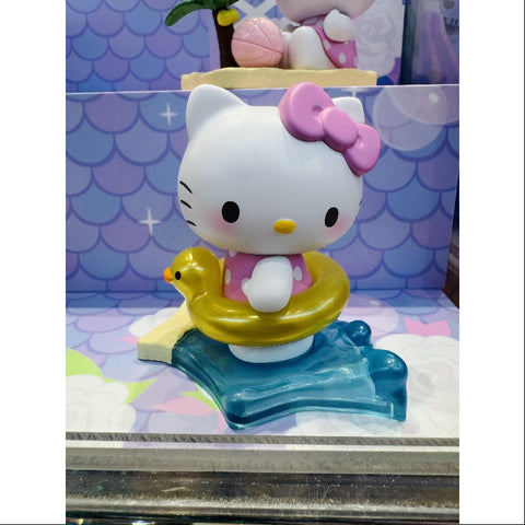 Hello Kitty Wishing You Every Happiness Series Duck Swimming Circle