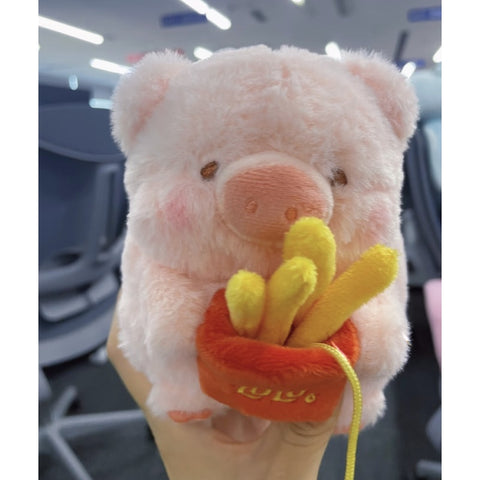 LuLu the Piggy LuLu Deliver Plush Blind Box Series: French Fry Thief (Confirmed Style)