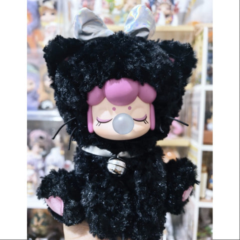 Nanci Tea Time Kitties Vinyl Plush Series Midnight Honey