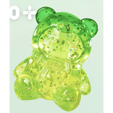 LuLu the Piggy Teddy Mini Season 1 Blind Bag Series: Rainbow Crystal Green (R 1/20) (Confirmed Style)