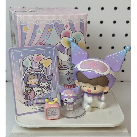 zZoton Sanrio Characters Preparation Before Bedtime Series Starry Night Radio KUROMI zZoton