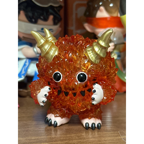 Instinctoy Monster Fluffy Joyful Life Blind Box Series: Flames (Confirmed Style)