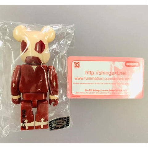 Bearbrick Series 27 HORROR Attack On Titan 100%