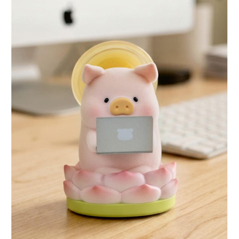 LuLu the Piggy Office Blind Box Series: Buddha Lu (Confirmed Style)