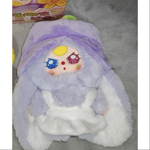 Baby Three Where is Spring Plush Pendant Series Forget-me-not