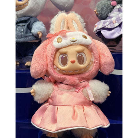 Labubu The Monsters Hello Kitty and Friends Vinyl Plush Pendant Blind Box Series: My Melody (Confirmed Style)