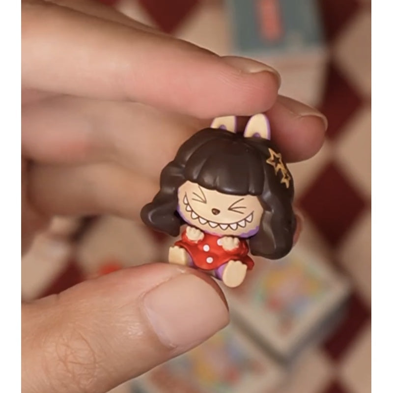 Labubu The Monsters Hair Salon Pop Bean Blind Box Series: Loose Waves (Confirmed Style)