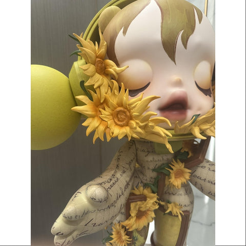 MEGA α SKULLPANDA Van Gogh Museum Sunflowers 1000% 2025 Limited Edition