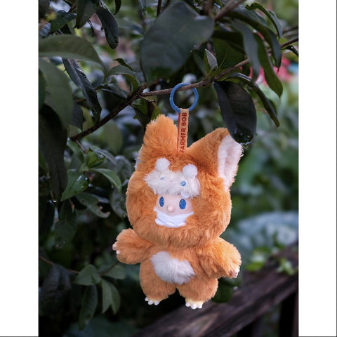 FARMER BOB Ani-Night Monster Series Vinyl Plush Pendant Spirit Jerboa Bob