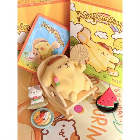 Pompompurin Childhood Four Seasons Series Relief Moment