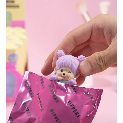 Monchhichi Hippers Colors Wink Blind Box Series: Purple (Confirmed Style)
