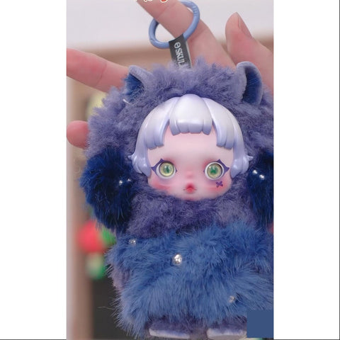 Skullpanda You Found Me Series Plush Doll Pendant Cerberus