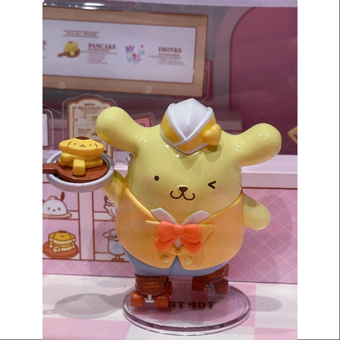 Pompompurin Sanrio Characters Roller Skating Restaurant Series Pompompurin