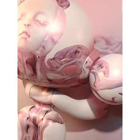 MEGA α SKULLPANDA Entangled 1000% Limited Figurine