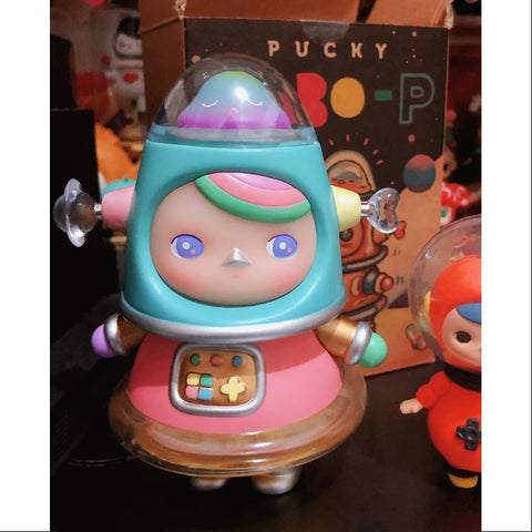 PUCKY Robo Pink Figure 2019 Limited Edition