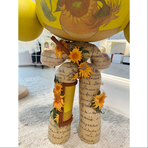 MEGA α SKULLPANDA Van Gogh Museum Sunflowers 1000% 2025 Limited Edition