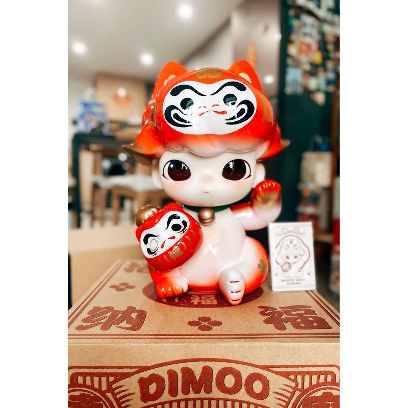 DIMOO Maneki Neko Daruma Limited Figure(Shanghai PTS 2024 Exclusive)