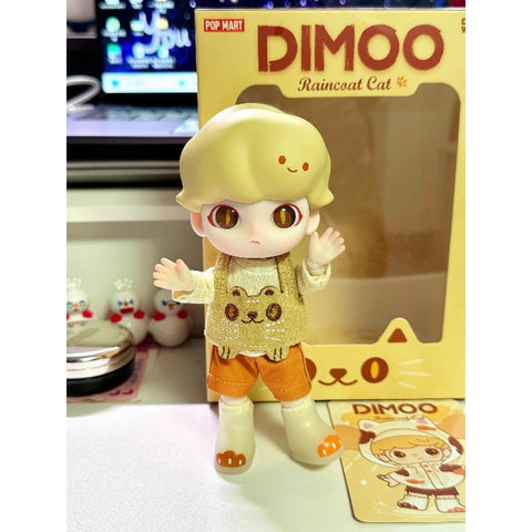 DIMOO Raincoat Cat Action Figure