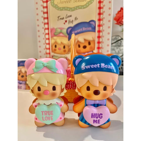 Sweet Bean Cookie Basket Figurine