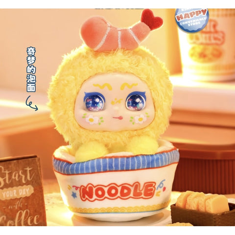 Kimmon Happy Convenience Store Plush Blind Box Series: Instant Noodles (Confirmed Style)