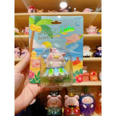 LuLu the Piggy Beach Party Hula Limited Blue（HK limited)