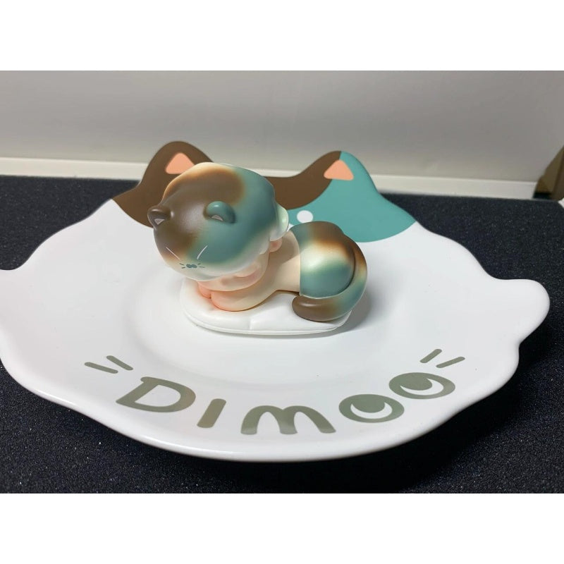Yellow Dimoo Cat DIMOO Lay Down Cat Set Limited Figure – TOYSEZ