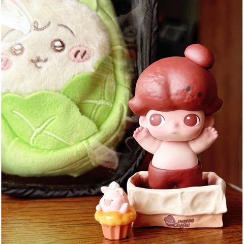 DIMOO Little Coffee Bean - Style A Figurine Limited Edition