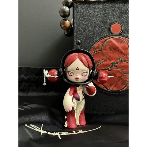 Skullpanda Baby Plum Secret Burning Frost Limited Figurine