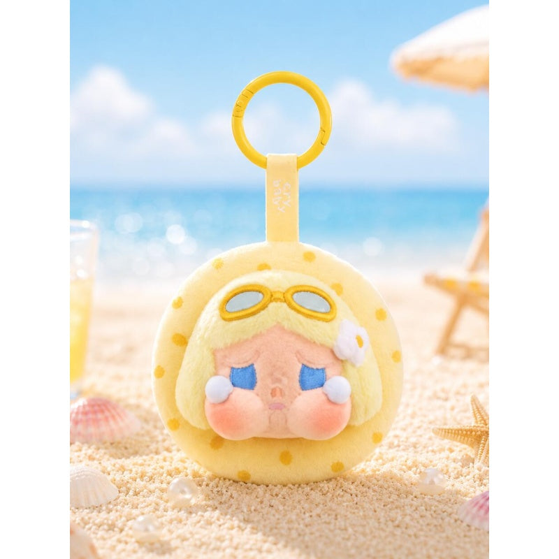 CRYBABY Island Vacation Mini Plush Pendant Blind Box Series: Sunbathing (Confirmed Style)