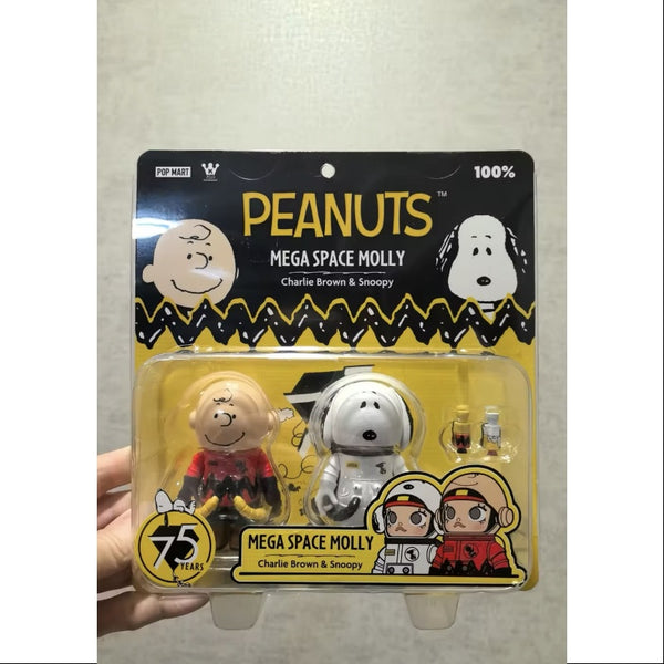特撮 MEGA SPACE MOLLY Charlie Brown & Snoopy MEGA SPACE MOLLY 100% Charlie Brown & Snoopy 2025 Limited