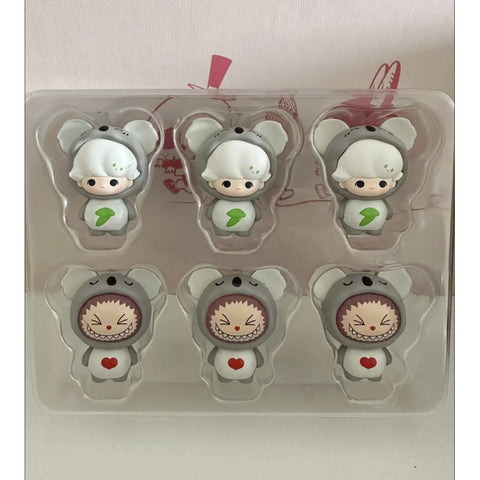 Labubu The Monsters One Day With Koala Pop Bean Set 2024 Limited Edition