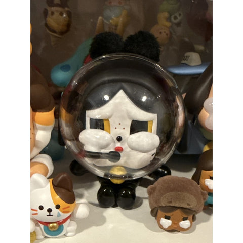 CRYBABY Sitting Space Cat Black 2025 Limited Edition