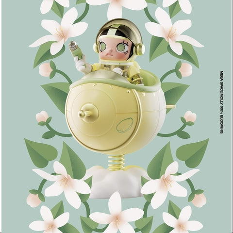 MEGA SPACE MOLLY 100% Blooming Series Jasmine 2025 Limited Edition
