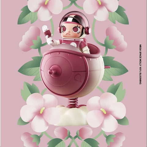 MEGA SPACE MOLLY 100% Blooming Series Rose of Sharon 2025 Limited Edition
