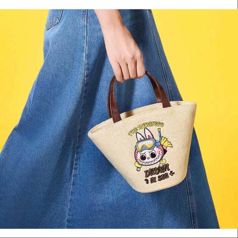 POPMART 「LABUBU キャンバス トートバッグ BRING JOY」 POPMART LABUBU キャンバストートバッグ BRING JOYの通販 by