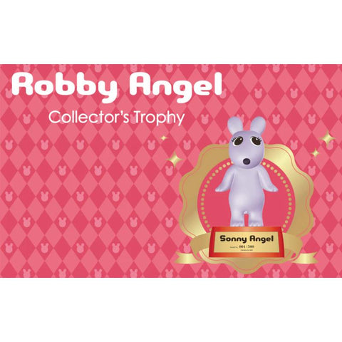 Sonny Angel Collector's Trophy Robby Angel Violet 2021 Limited Edition