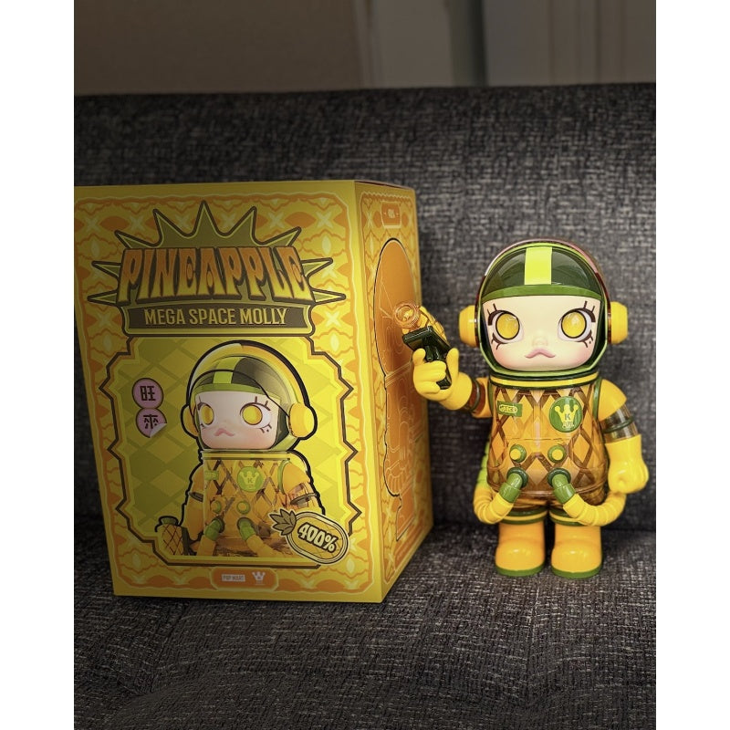 MEGA SPACE MOLLY 400% Pineapple 2025 Limited Edition