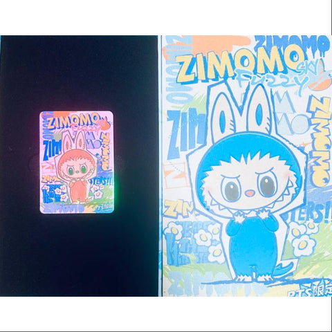Labubu The Monsters Zimomo Fuzzy Sky Orange LIMITED – TOYSEZ
