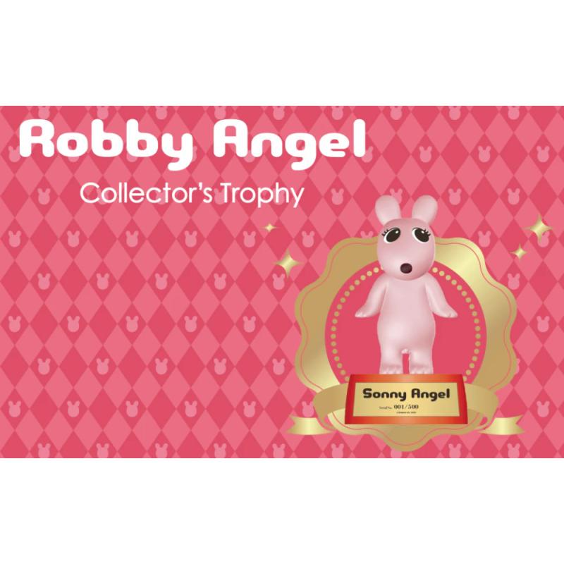Sonny Angel Collector's Trophy Robby Angel Pink 2021 Limited