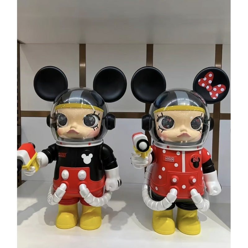 MEGA SPACE MOLLY 400% Mickey Mouse Mickey and Minnie Set 2022 Limited Edition