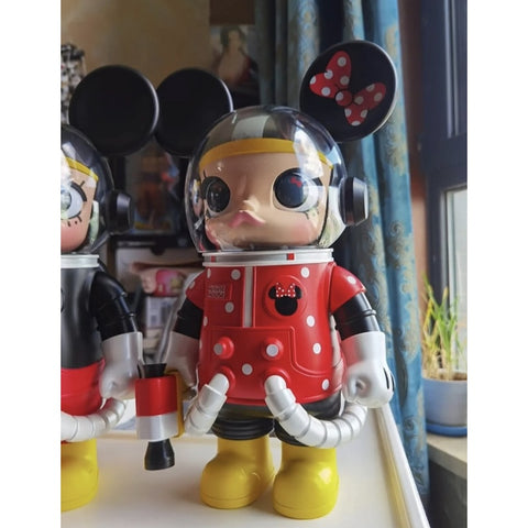 MEGA SPACE MOLLY 400% Mickey Mouse Mickey and Minnie Set 2022 Limited Edition