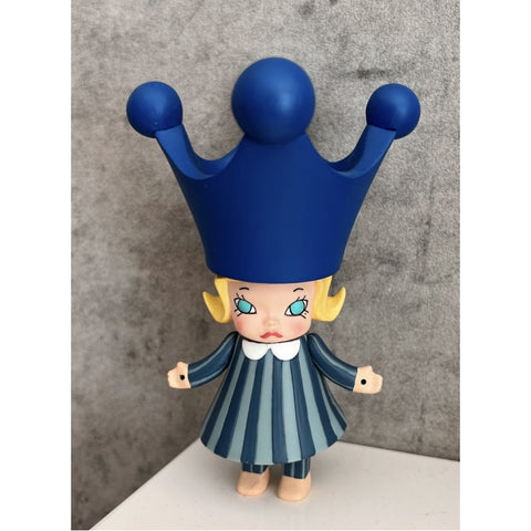 ROYAL MOLLY Blue Princess Hand Paint 2006 Limited Edition