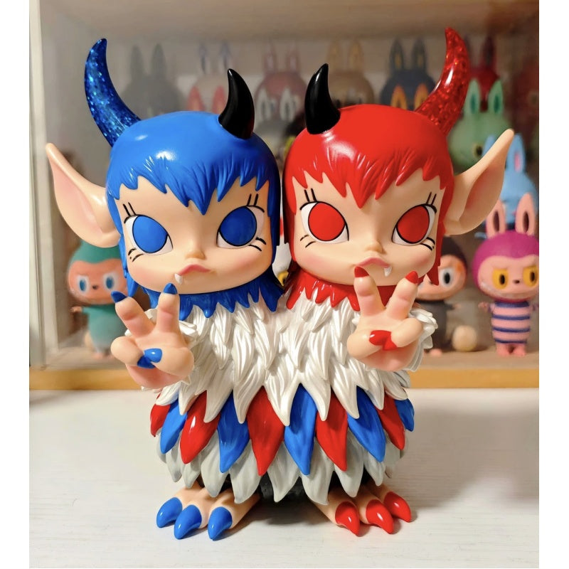 MOLLY Twin Beasts Red and Blue 2021 Limited Edition