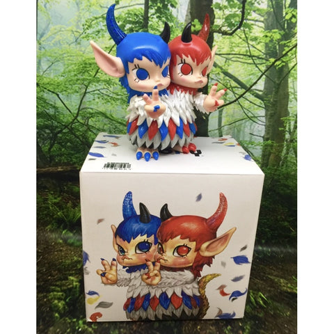 MOLLY Twin Beasts Red and Blue 2021 Limited Edition