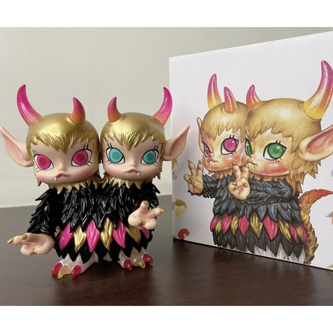 MOLLY Twin Beasts Black and Gold 2021 Limited Edition
