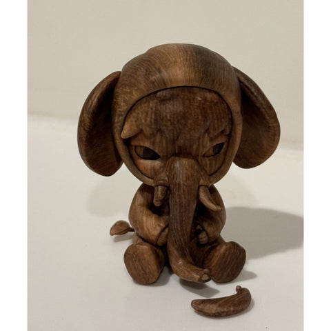 Hirono Elephant in the Room Wood Color Thailand 2024 Limited Edition