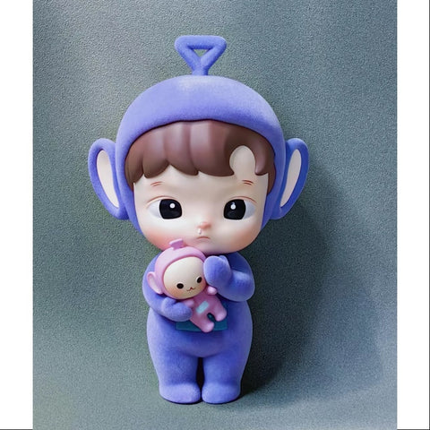 Hacipupu Teletubbies Tinky Winky Figurine Art Toy 2022 Limited