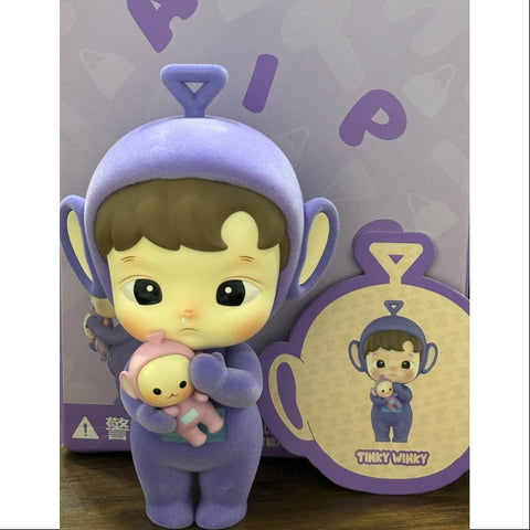 Hacipupu Teletubbies Tinky Winky Figurine Art Toy 2022 Limited